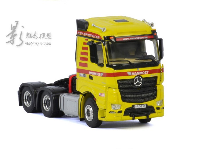 mammoet 1:50 mb奔驰 arocs mp4 6x4 卡车头合金汽车模型#410264