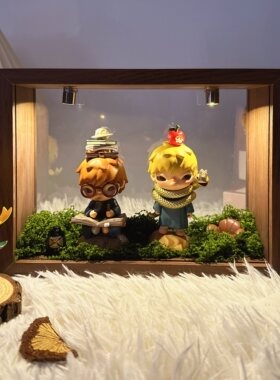 diy造景小野盲盒手工相框