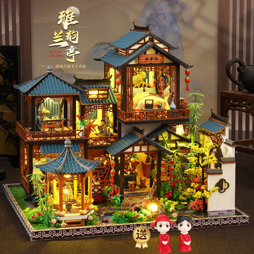 古风雅韵兰亭diy手工小屋