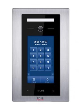 冠林别墅门禁机GL8-R81V/GL8-M81V/GL8-R6/ML8-R7人脸识别