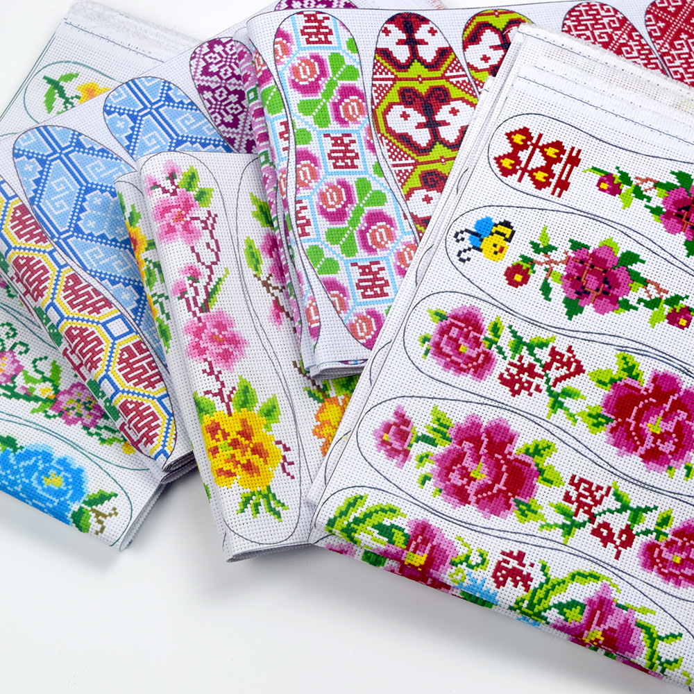 手工十字绣布11ct中格白色纯棉