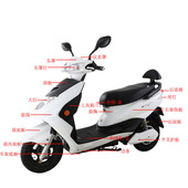 绿源仪表装 大环聚英迅鹰电动摩托车外壳配件塑件雅迪豪战 新日 饰