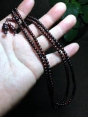 正宗印度小叶紫檀佛珠手链长链0.4 216老泥料带金星厂家直销特价