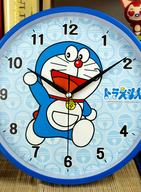 静音挂钟客厅创意钟表现代简约卡通时钟可爱卧室个性石英钟挂表