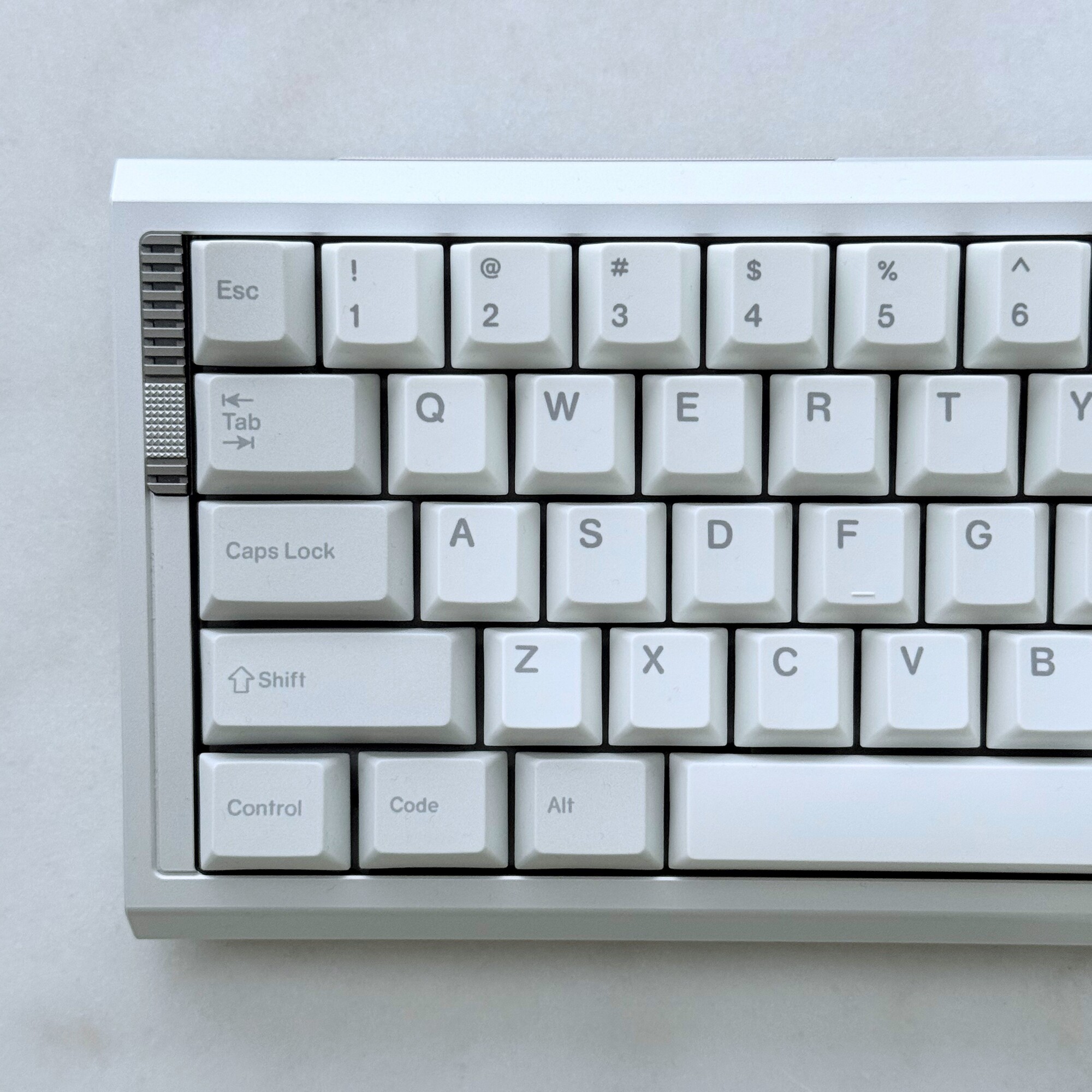 梦键Lucy露西键帽原厂PBT热升华适配机械键盘浅灰配色电脑周边