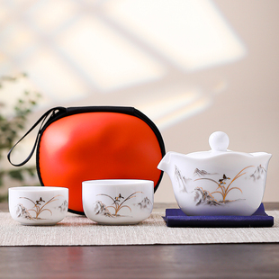 德化羊脂玉茶杯主人杯白瓷高端品茗杯陶瓷茶盏个人专用单杯子礼品