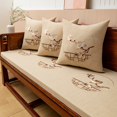 实木沙发坐垫加厚高密度海绵垫