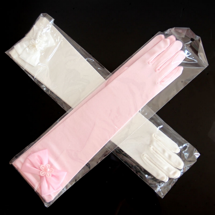 Gants pour fille en satin - Ref 2150175 Image 4