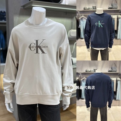 CK韩国代购男士套头休闲卫衣