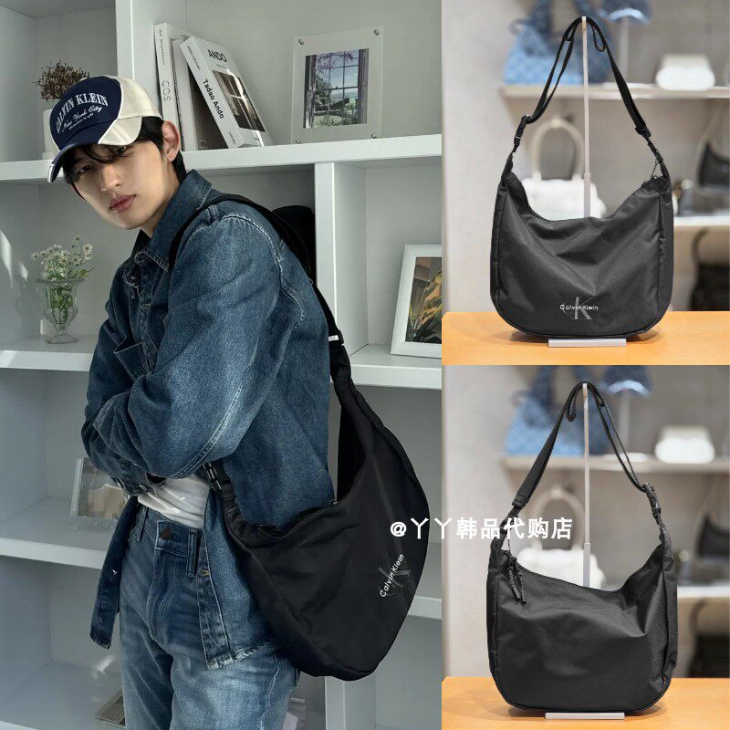 CK JEANS 韩国正品直邮代购26春4D3414G男女时尚百搭单肩斜跨包
