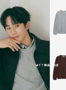 韩国正品直邮代购 Mind Bridge 25秋MZKT6120男士时尚套头针织衫