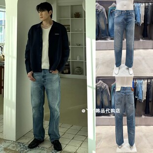 CK JEANS 韩国正品直邮代购26春4RG719G男士90S直筒休闲牛仔裤