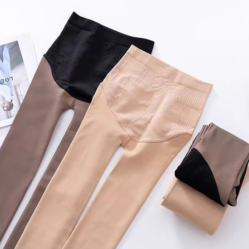 娇婵粉底液元宝臀水光袜