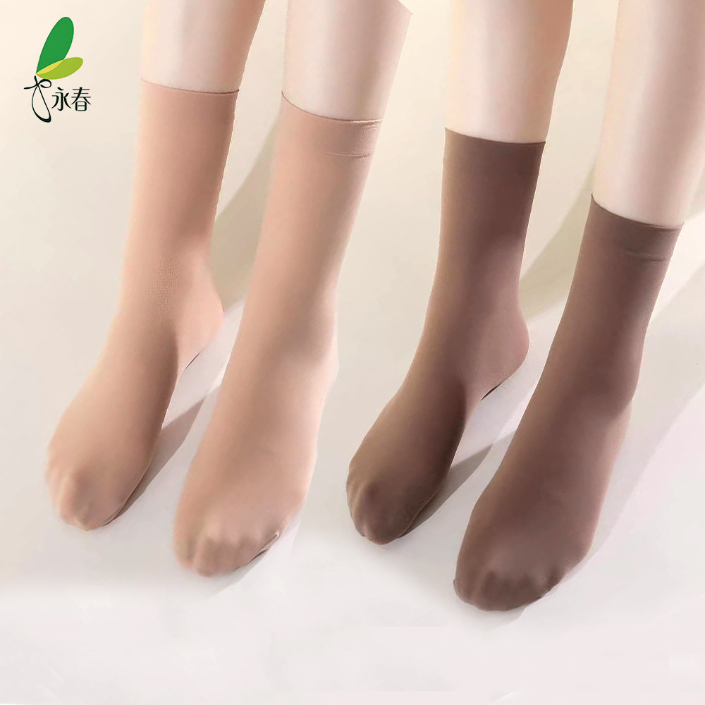 永春80D春秋加厚天鹅绒短袜