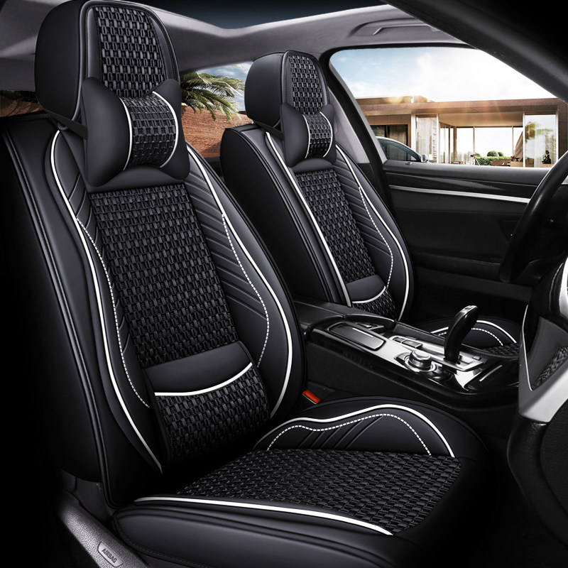 适用2021款本田十代思域19/16/14/13座套汽车坐垫四季冰丝座椅套