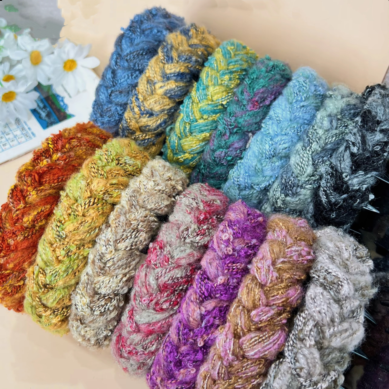 小众ins秋冬宽边三股麻花发箍女2025新款高级感防滑头箍压发头饰