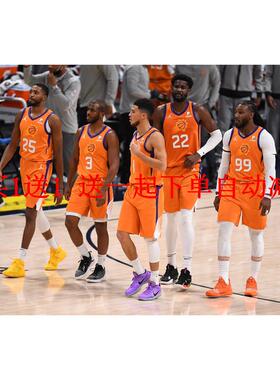 德文布克海报NBA篮球明星杜兰特比尔太阳卧室墙贴 宿舍壁纸装饰画