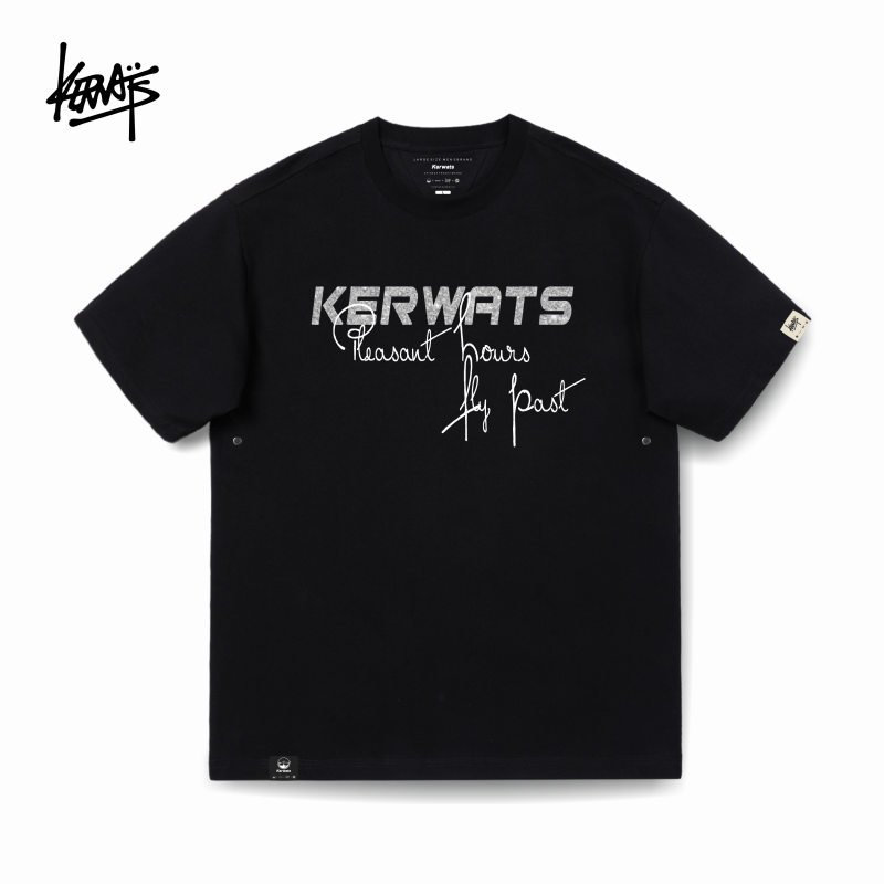 KERWATS可维斯品牌大码男女情侣无性别英文印花美式落肩短袖t恤,男装,T恤,淘宝优惠券,粉丝福利购,淘宝优惠卷