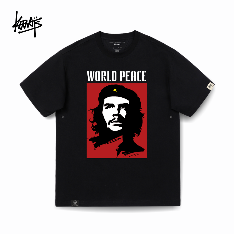 格瓦拉纯棉大码无性别短袖印花