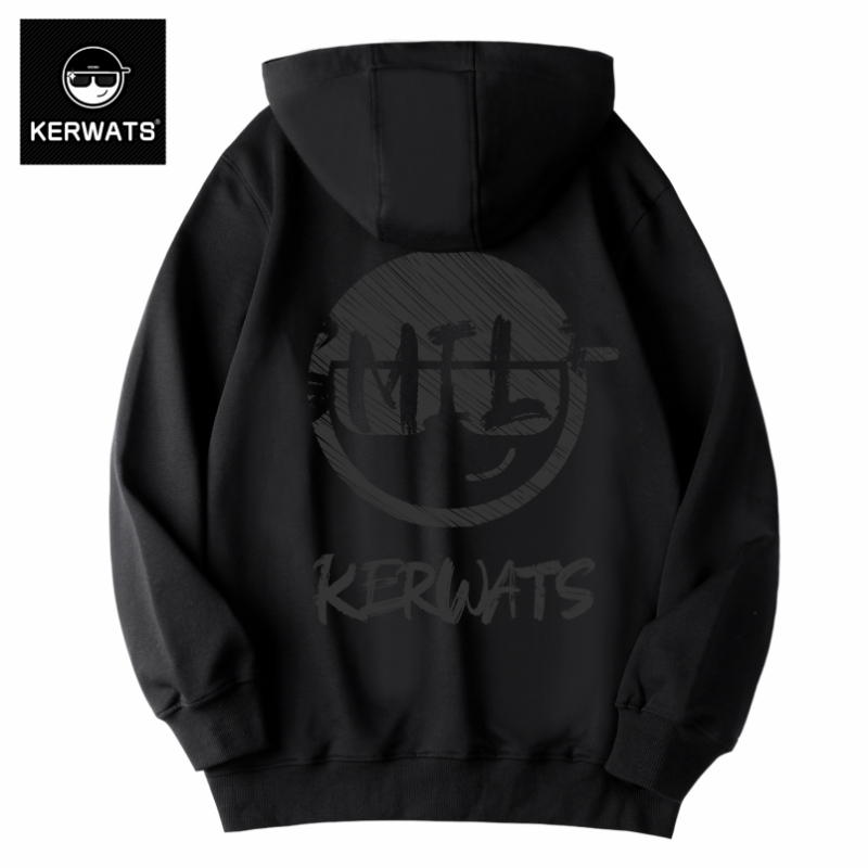 套头针织衫纯棉卫衣连帽无性别