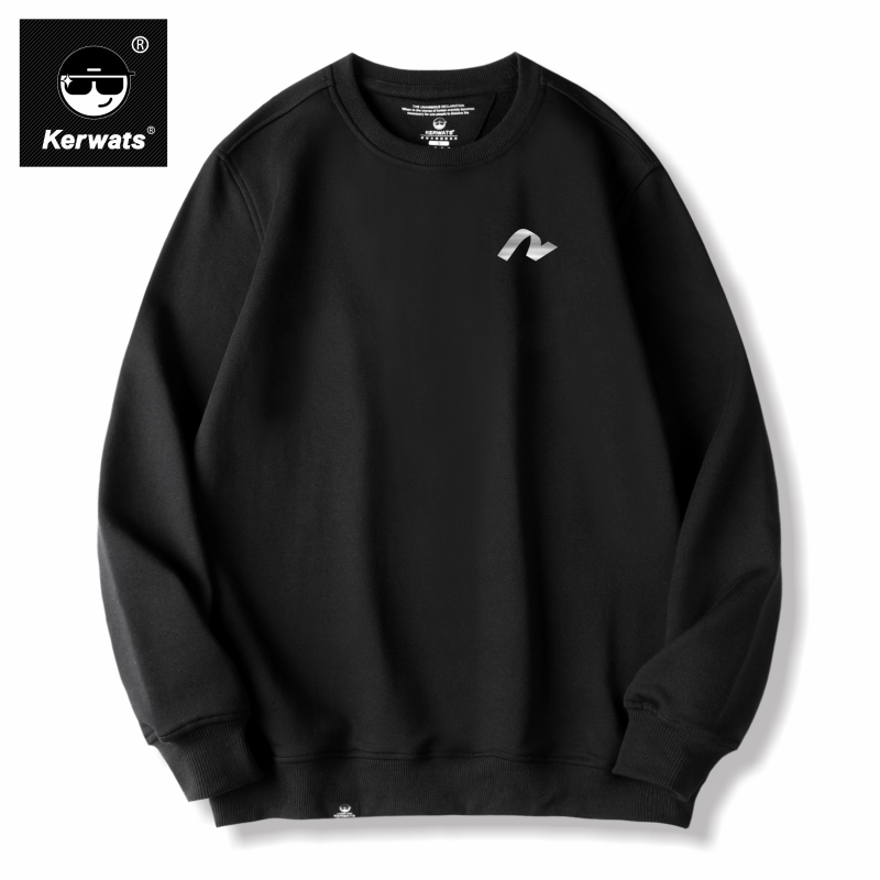 大码纯棉圆领重磅卫衣男女打底衫