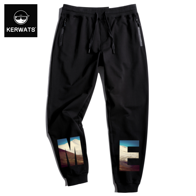 运动裤加肥加大韩版束脚裤潮牌