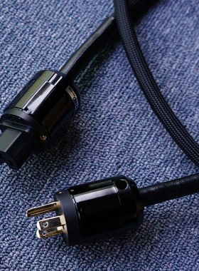 Ye Audio SpacEnd PS1200 HIFI发烧单晶铜主力电源线
