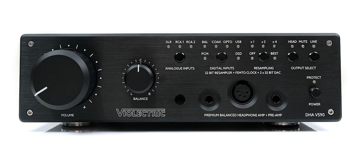 德国湖人 Violectric V590 PRO 旗舰解码耳放一体机