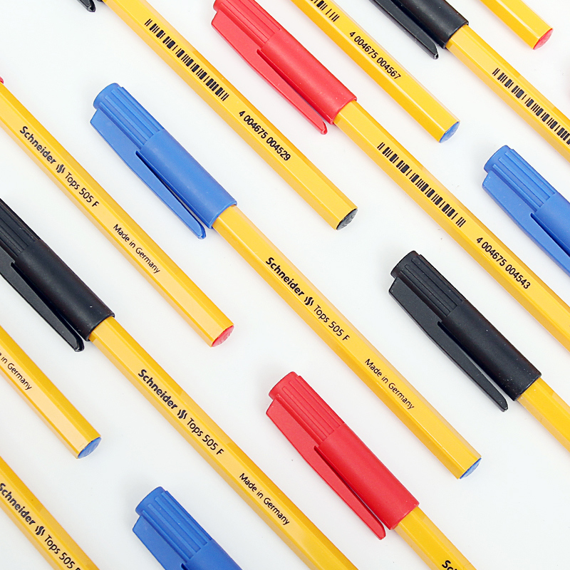 满10支包邮 Schneider施耐德 TOP 505F圆珠笔 0.5原子笔 经典款