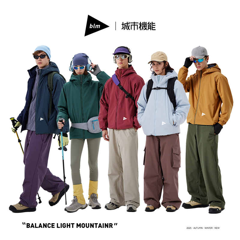 城市机能保暖连帽棉衣