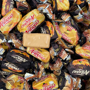 土库曼牛奶可可夹心巧克力进口水果味喜糖零食散装包邮霍尔果斯