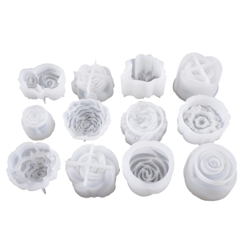 水晶滴胶花朵模具diy饰品多款花