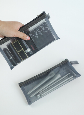 便携随身化妆刷收纳包刷子收纳袋化妆品收纳包化妆补妆包迷你小号