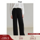 ltyp旅途原品 女 宽松直筒休闲裤 新店专享五折NO.166 皱感肌理时尚