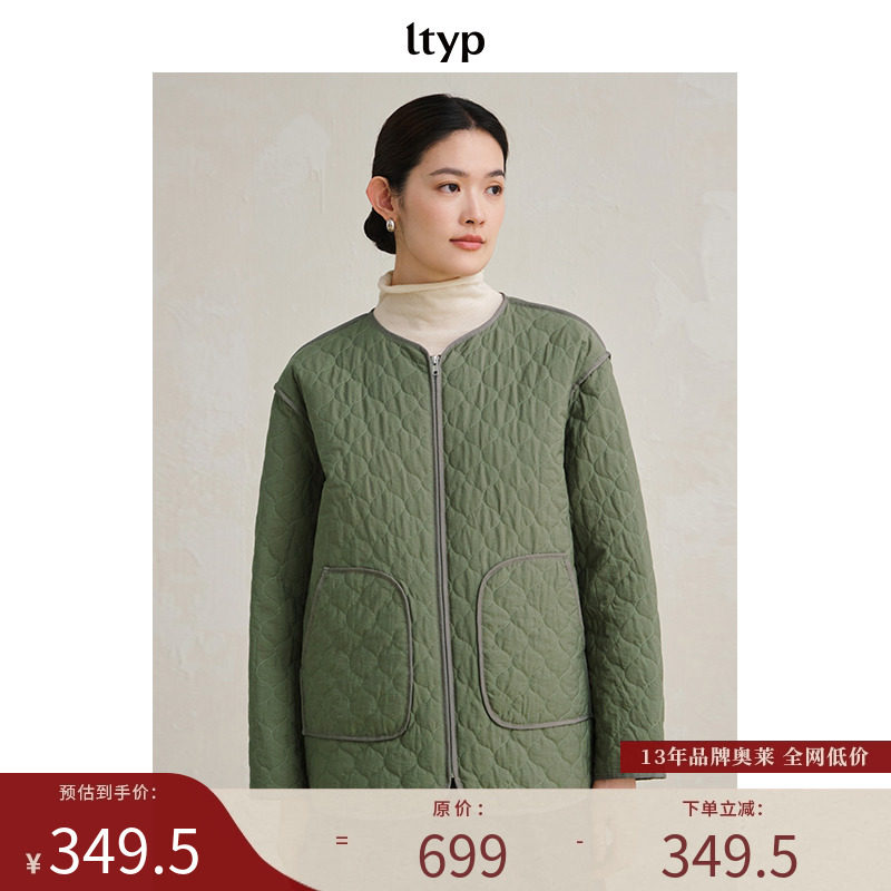 ltyp旅途原品匹马棉皱感短棉服