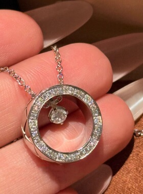 冰月项链女镀感首饰锁骨链女