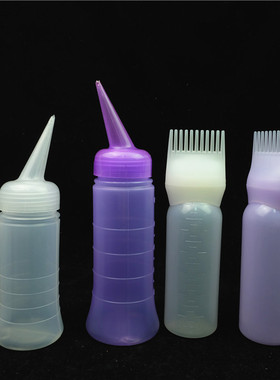 美发干洗瓶头发干洗壶洗头瓶清洗冲洗瓶滴水壶带刻度电发水瓶子