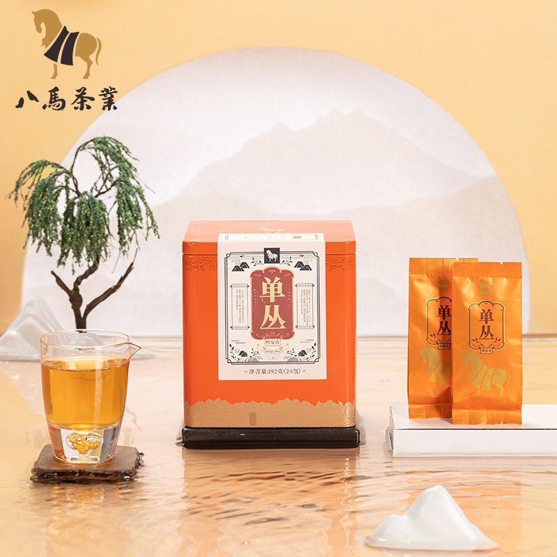 八马茶业 正品正宗单丛鸭屎香大罐装茶叶自饮罐装192g乌龙茶