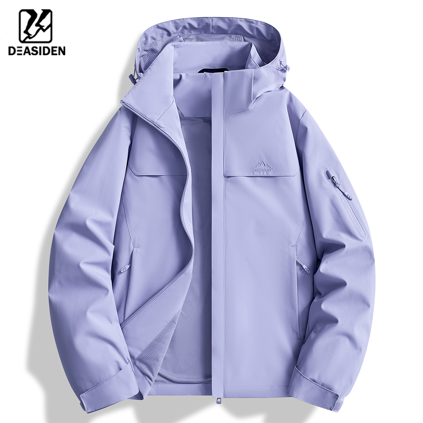 冲锋衣女单层春秋薄款2025新款