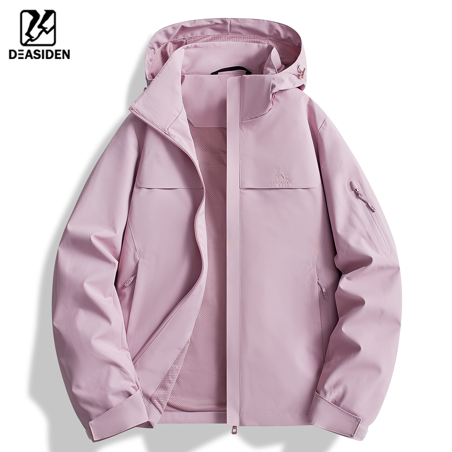 冲锋衣女单层2025新款春秋薄款