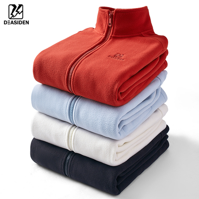 抓绒衣女款秋冬季2025新款加绒