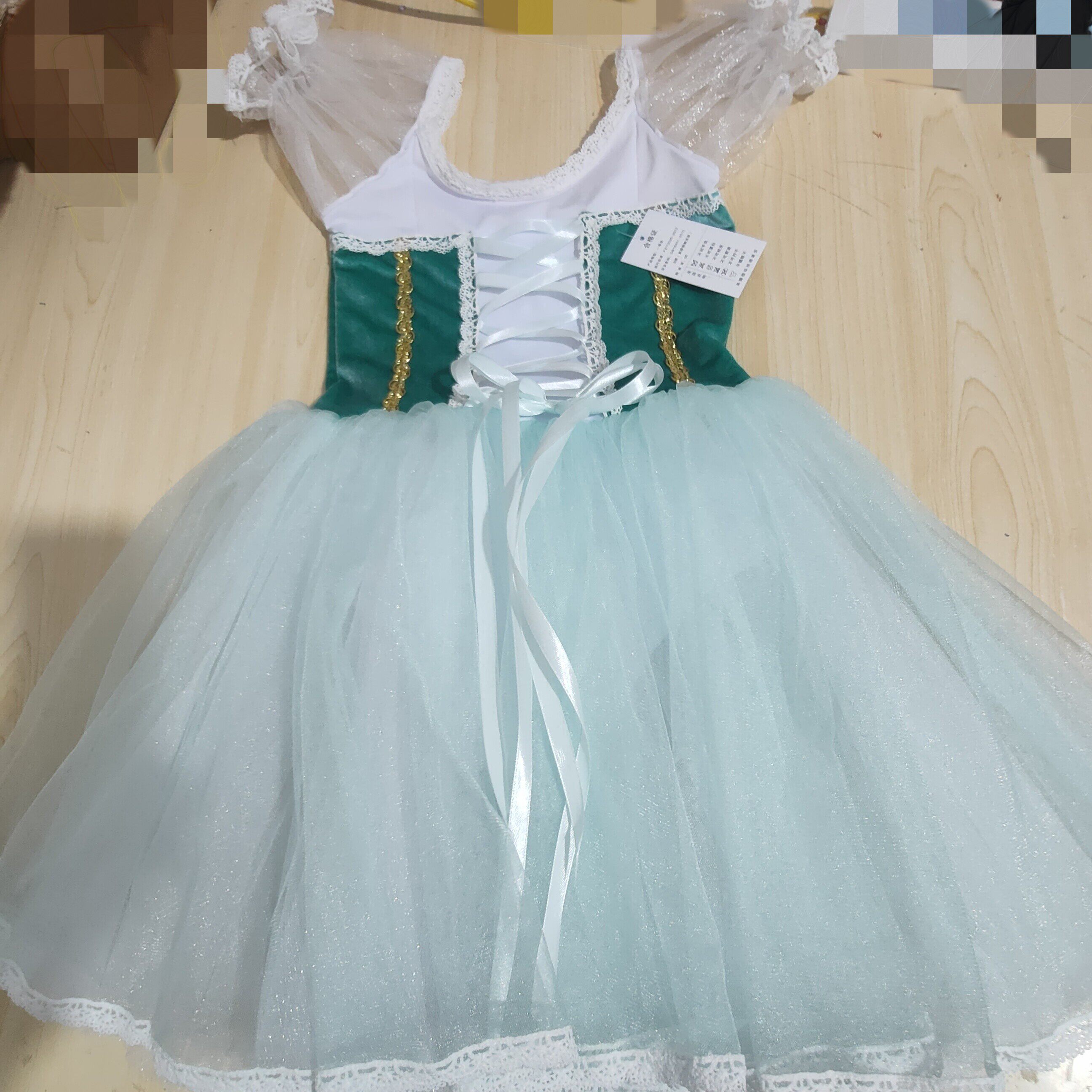 儿童芭蕾舞裙演出比赛专业舞蹈纱裙篷篷裙仙女长裙芭蕾演出服