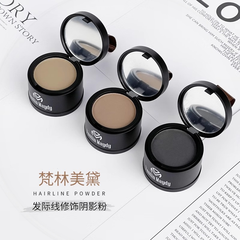 发际线粉女生高额头补发防水防汗发髻线修容阴影粉自然遮瑕粉正品