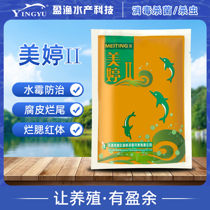 美婷防治水霉病水霉净克星渔药鱼苗鱼卵鱼身发霉真菌愈合水产养殖