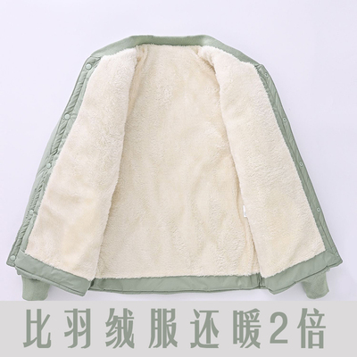 小学生校服神器内胆内搭棉羽绒棉服初高中生加绒加厚保暖男女上衣