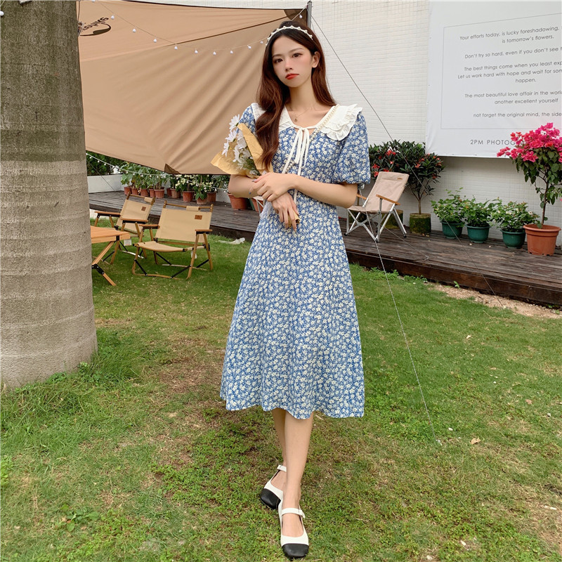 Real auction real price baby dress with ear edge