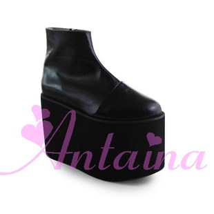 ◢an*tai*na*◣松糕厚底鞋短靴新娘鞋婚鞋增高鞋显高瘦1382