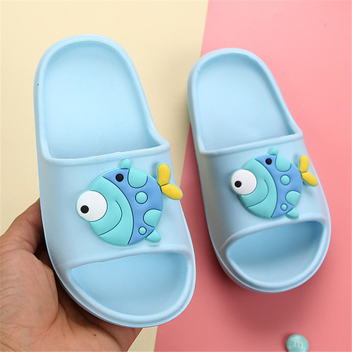 儿童凉室内夏季女童防滑浴室超轻底拖鞋用男童中童居家室内5-12岁