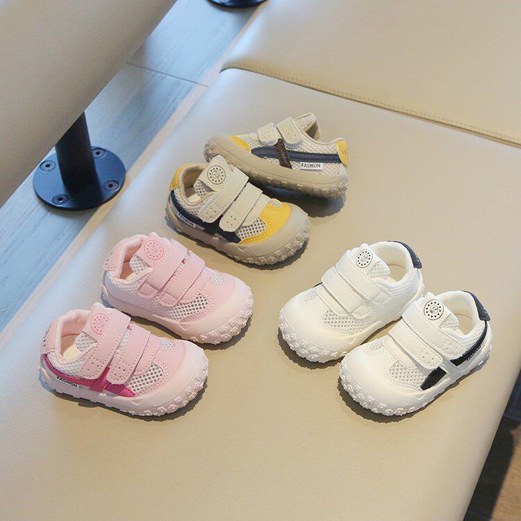 学步鞋男宝宝凉鞋夏季款婴儿鞋子软底机能鞋男童鞋1一3岁女宝网鞋