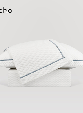 样板间轻奢风北欧女孩儿童房太空主题蓝色捆边白色床上用品四件套